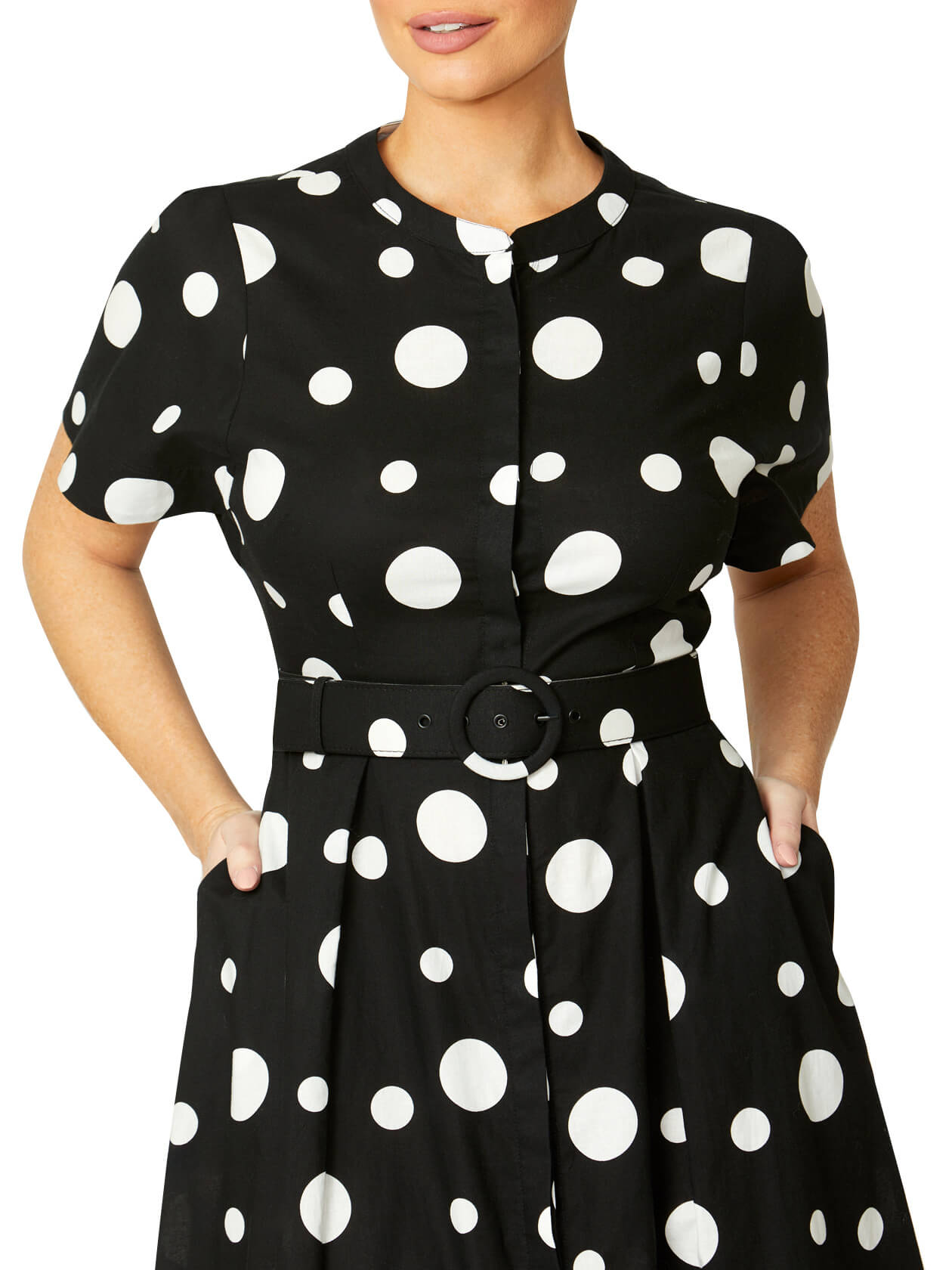 Annie Spot Cotton Dress