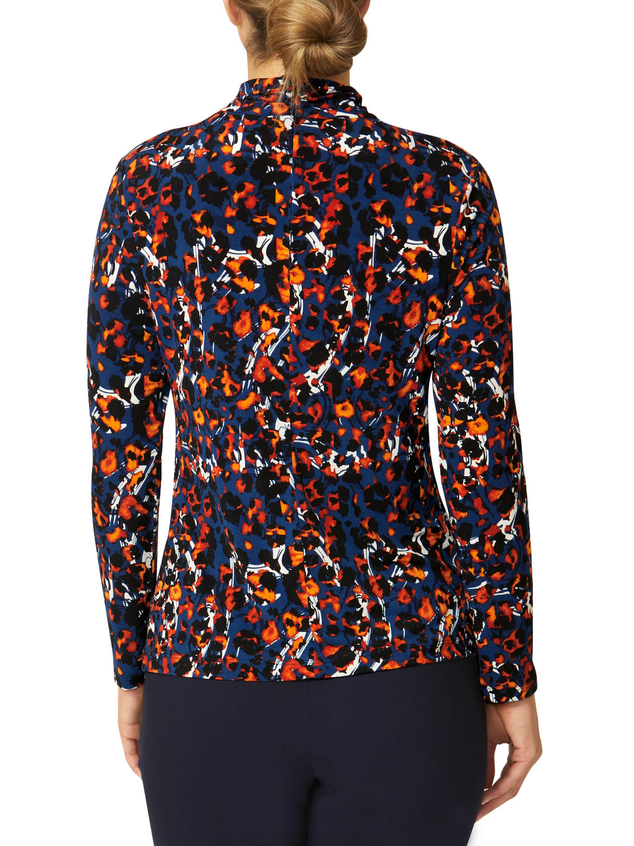 Diana Multi Colour Jersey Top