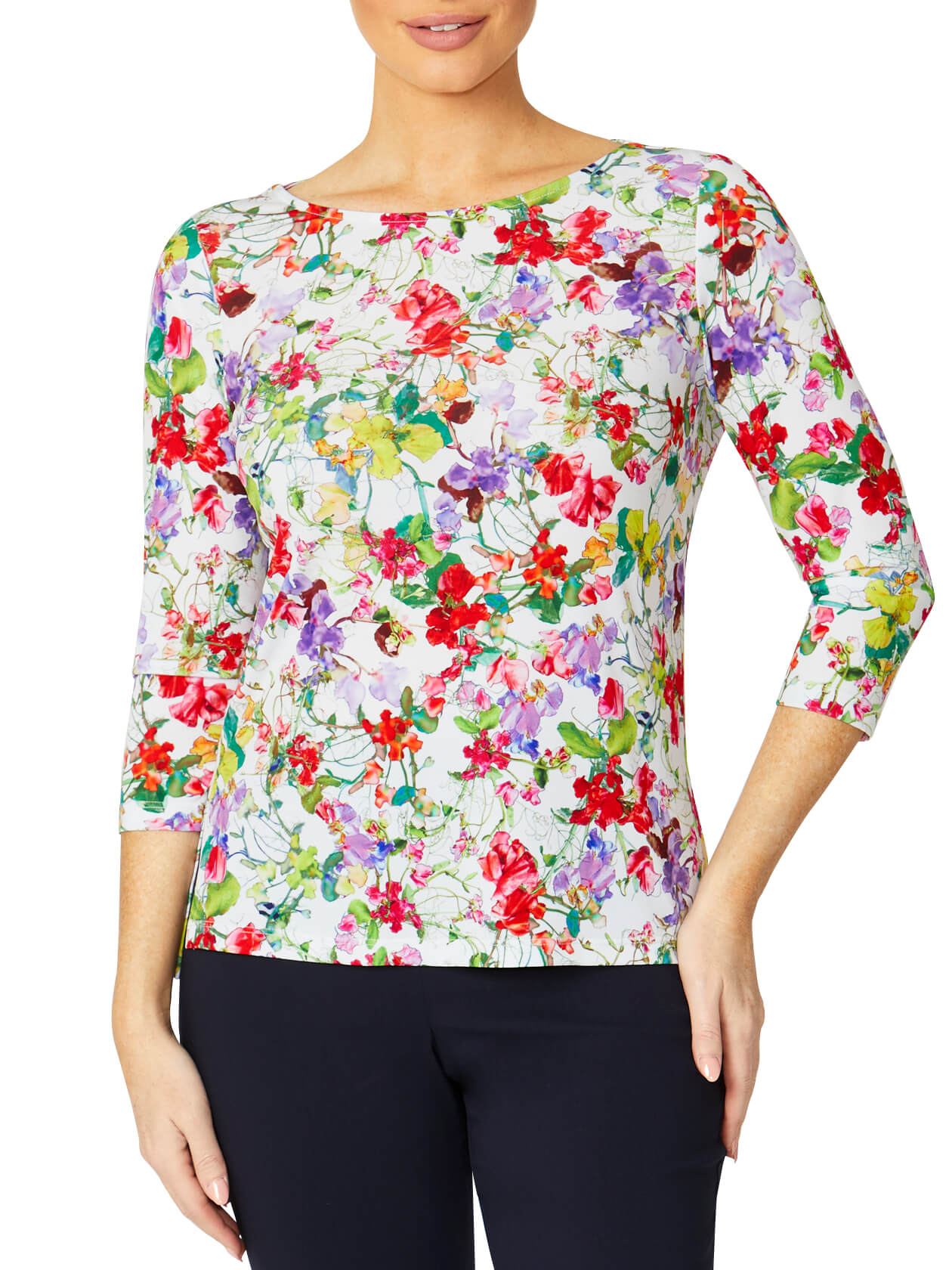 Remy Fresh Bloom Jersey Top