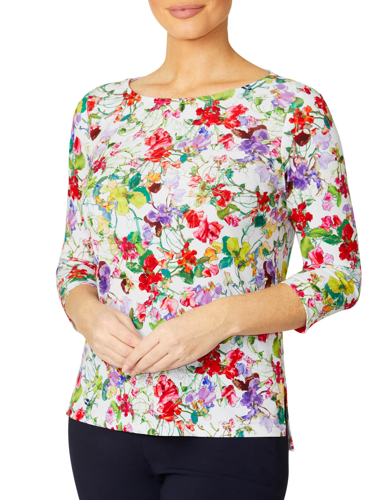 Remy Fresh Bloom Jersey Top