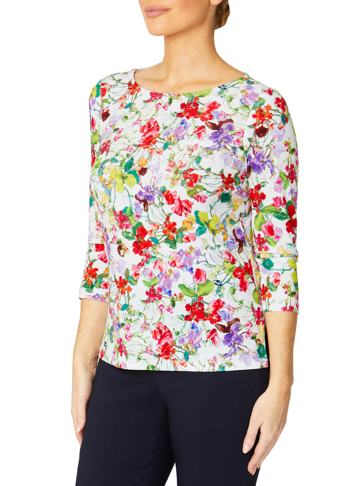 Remy Fresh Bloom Jersey Top