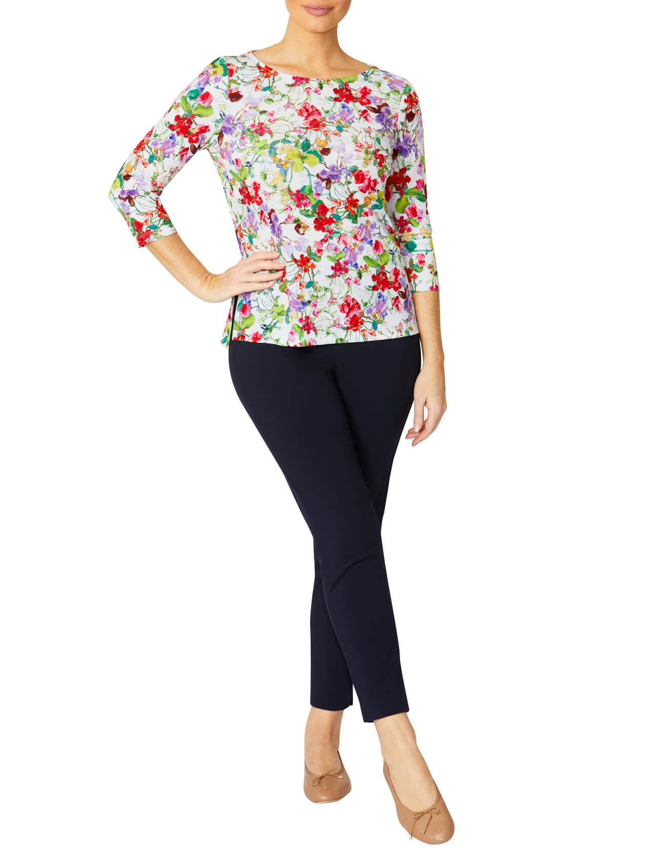 Remy Fresh Bloom Jersey Top