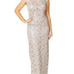 Venetia Pearl Sequin Lace Gown