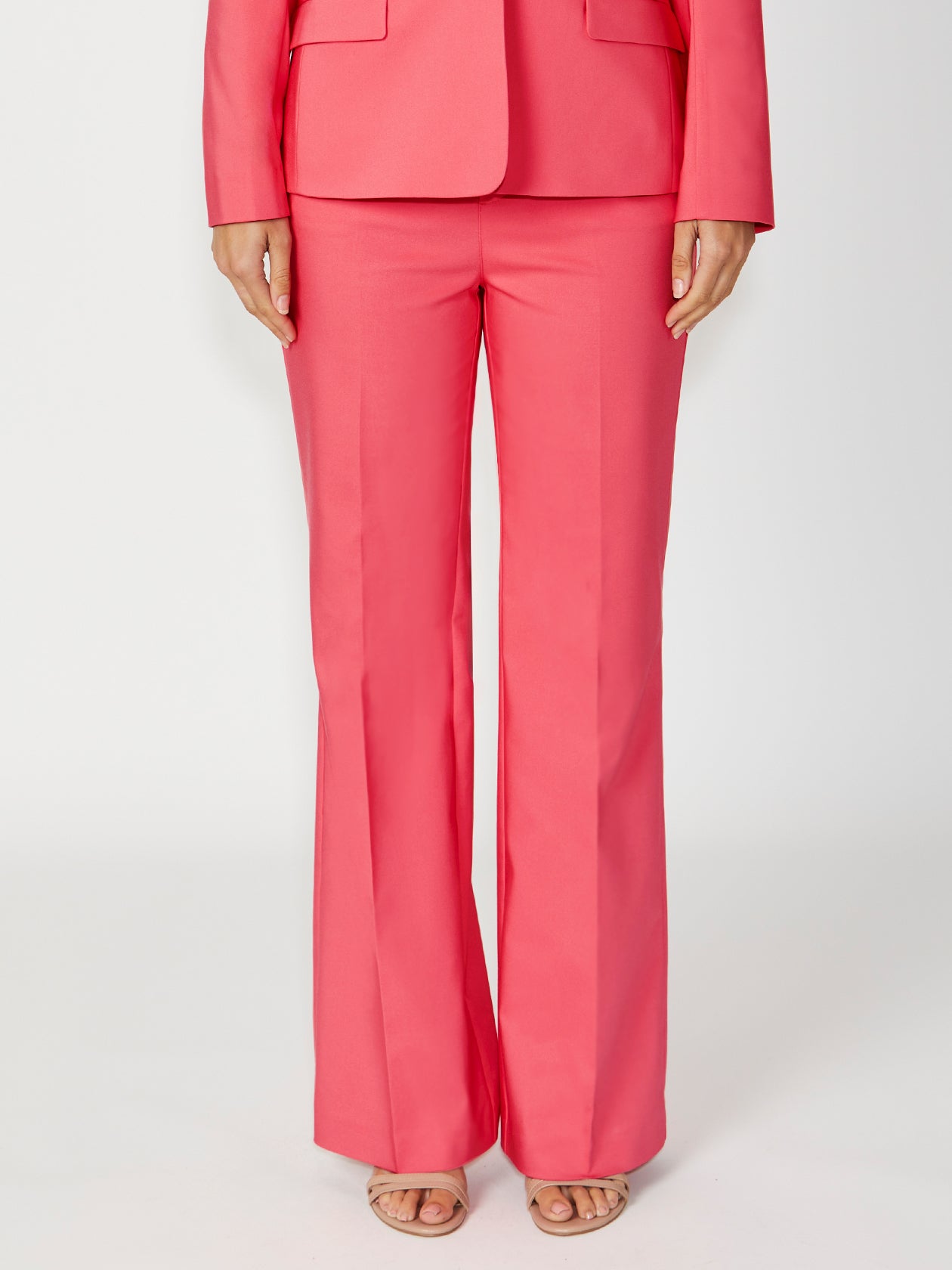 Women's Cotton Wide Leg Pant in Orange Sanchez - Main Image