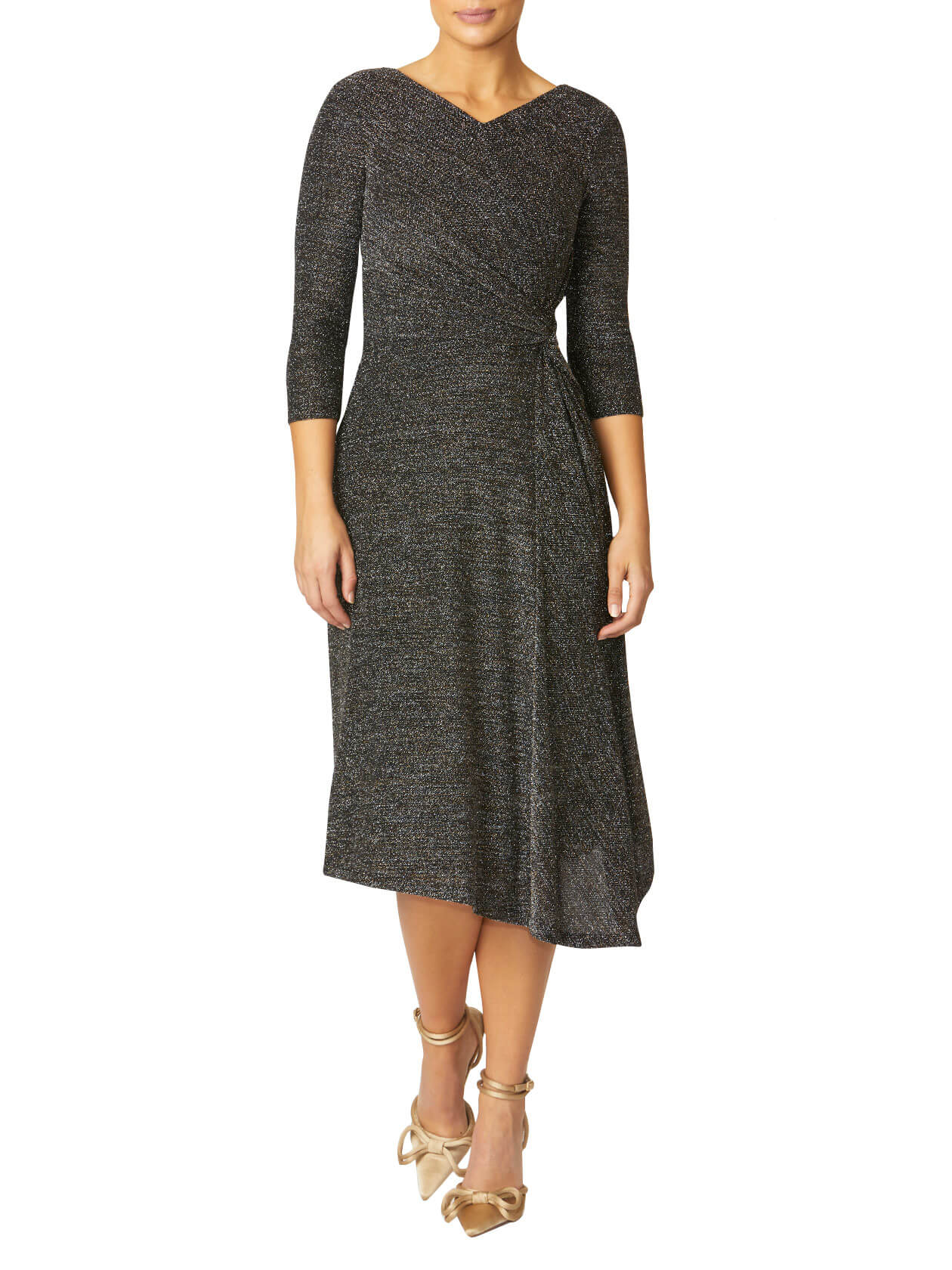 Tiffany Gold Knit Dress