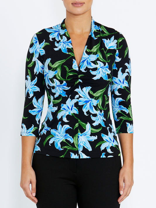 Cora Capri Jersey Top
