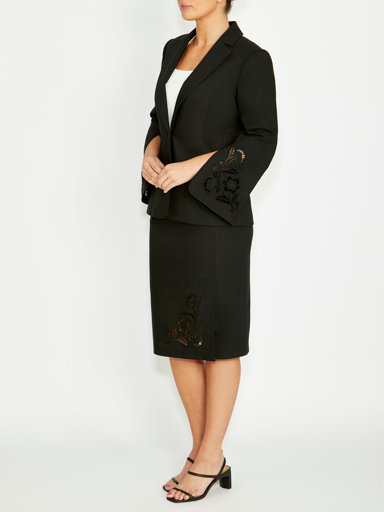 Evita Black Skirt