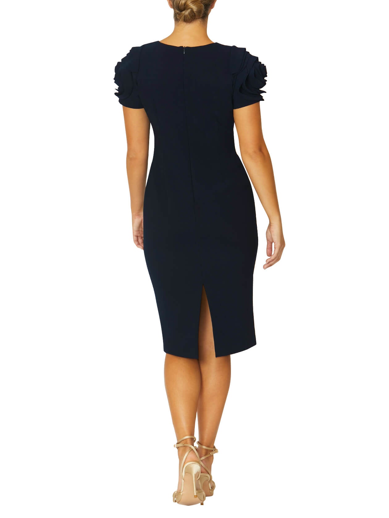 Thea Navy Blue Dress