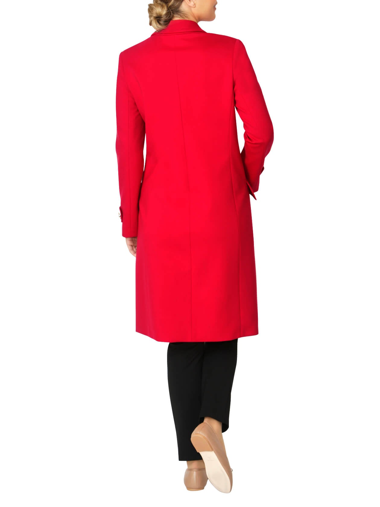 Margot Red Ponte Coat