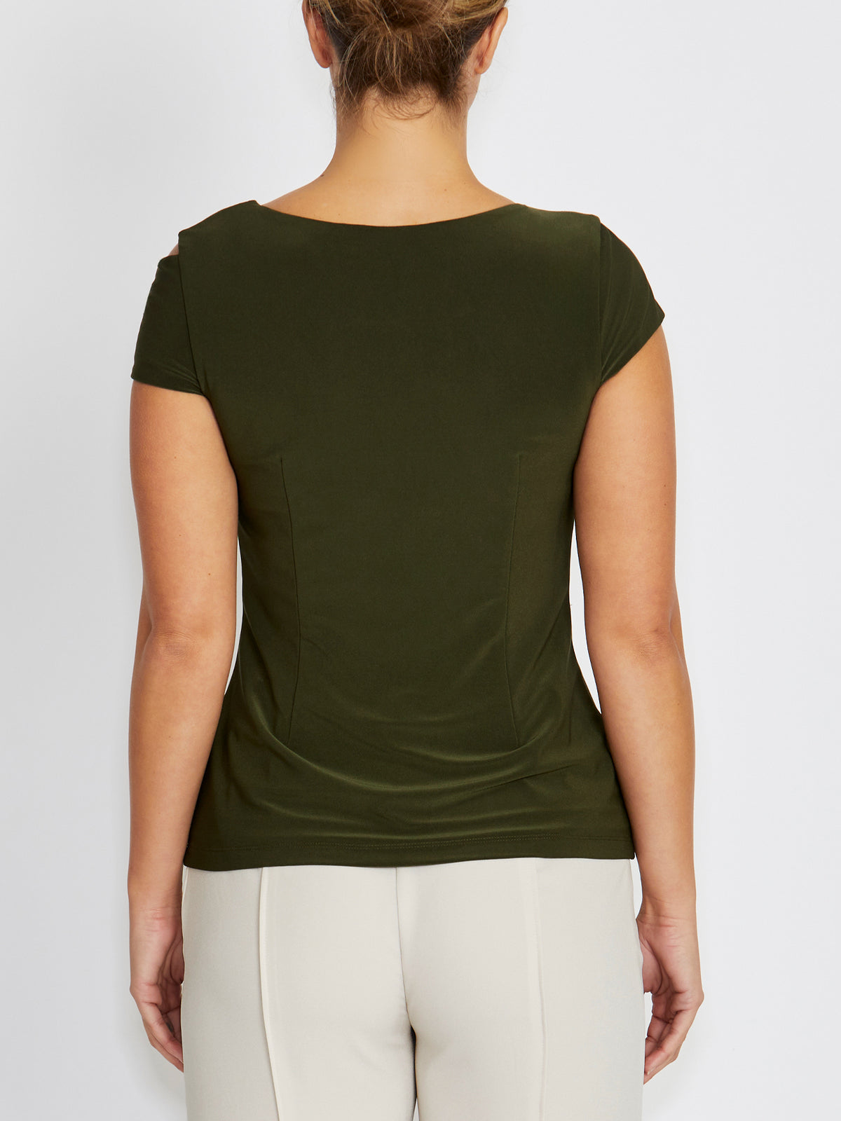 Cartia Olive Top
