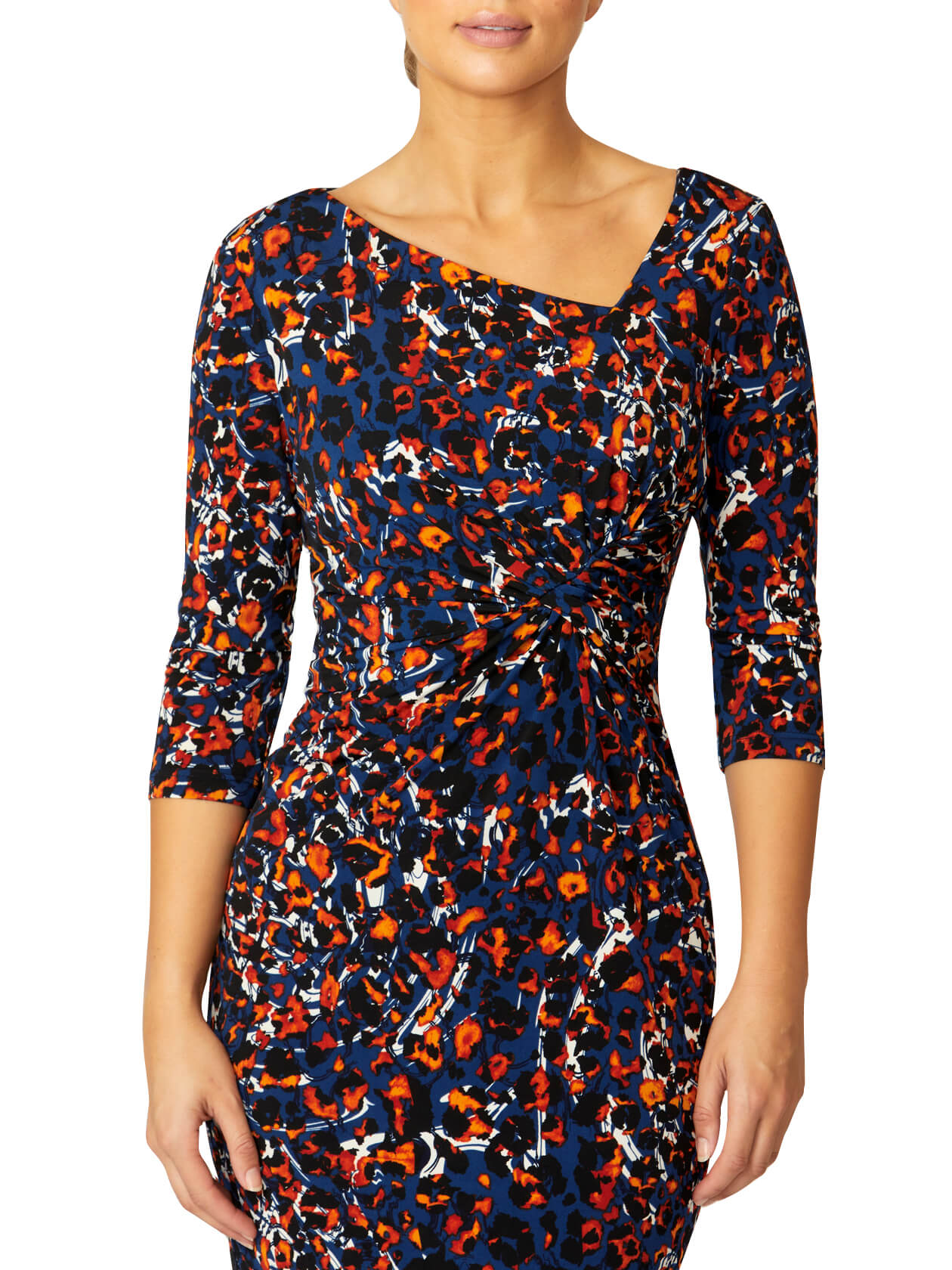 Celia Printed Jersey Dress