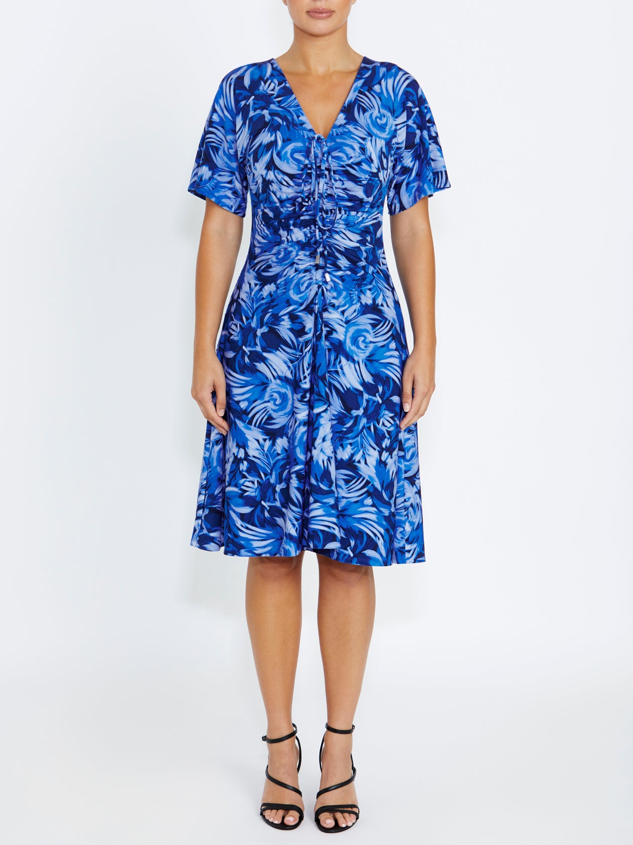 Shelly Blue Jersey Dress