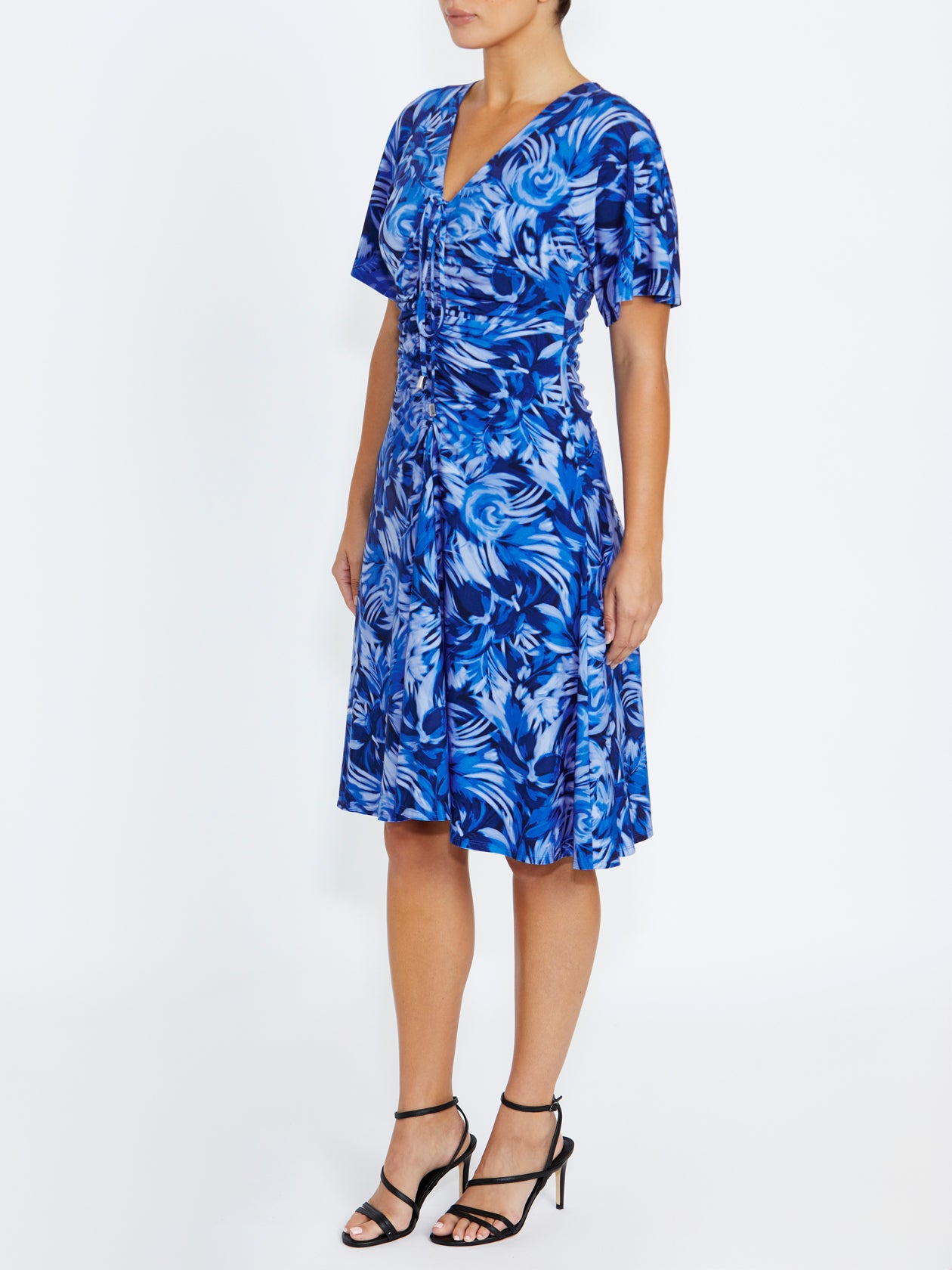Shelly Blue Jersey Dress