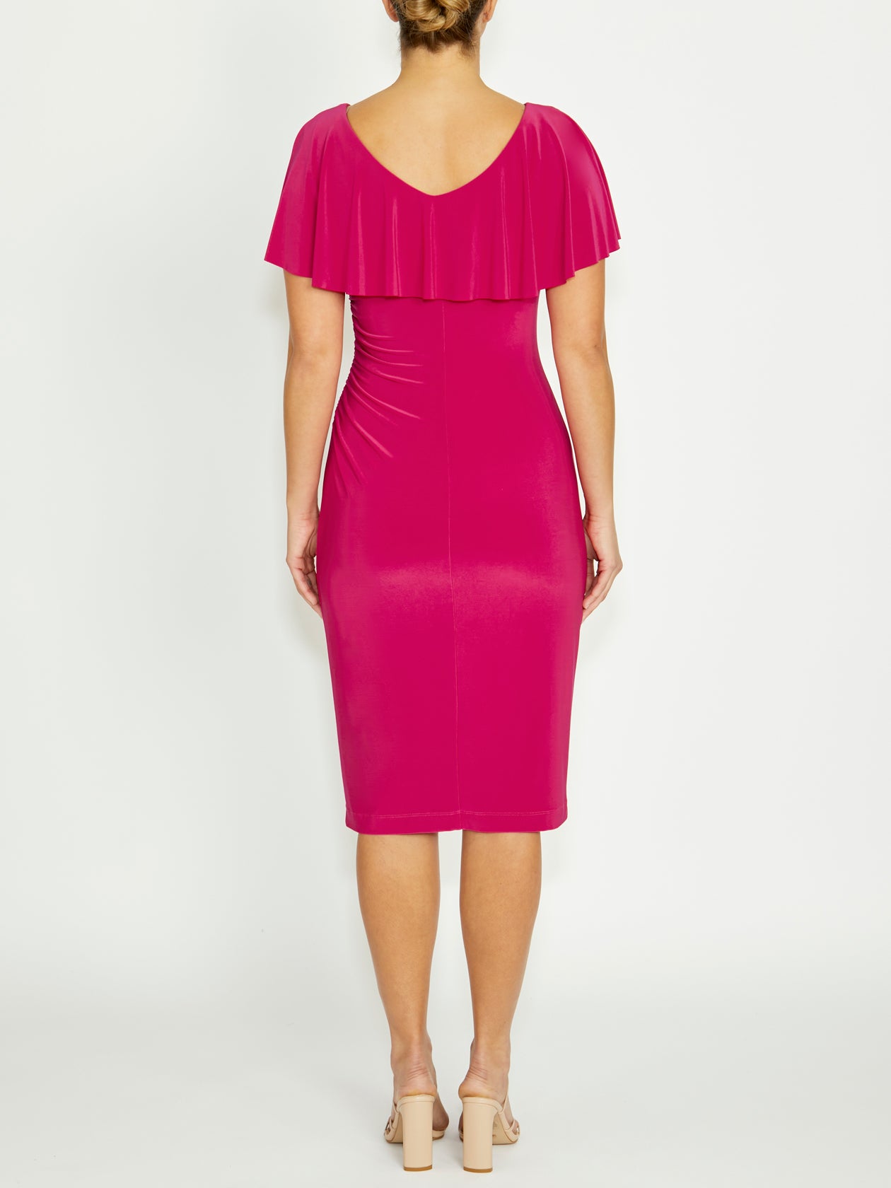 Marisa Cerise Jersey Dress