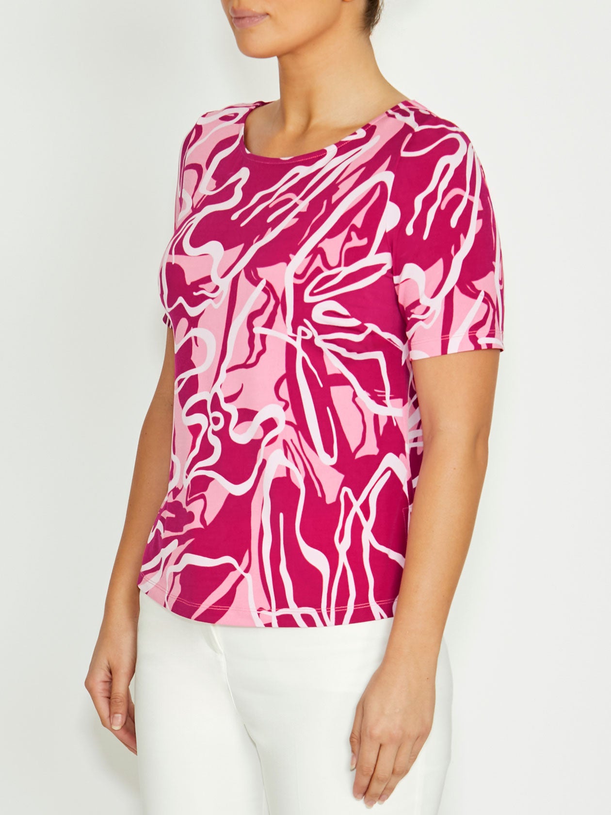 Renee Waterline Jersey Top