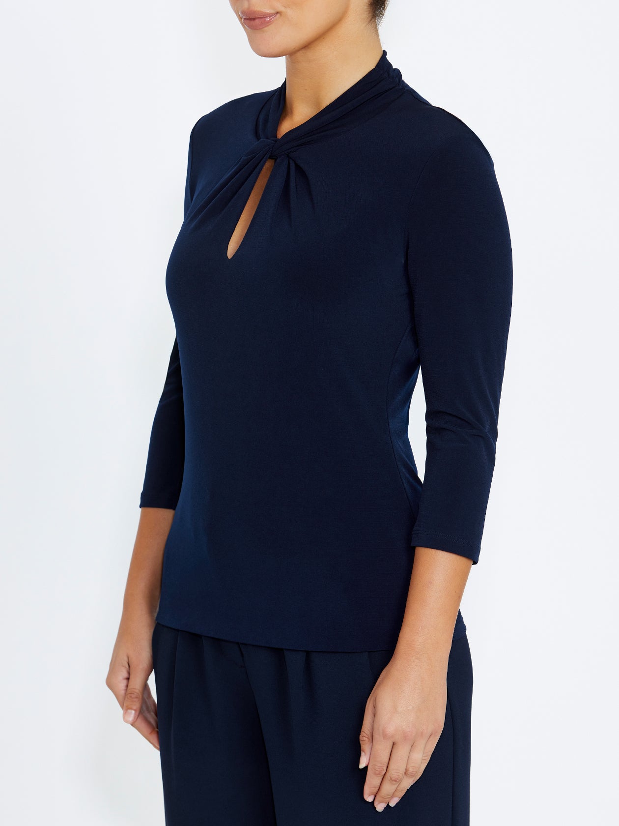 Adelaide Navy Jersey Top