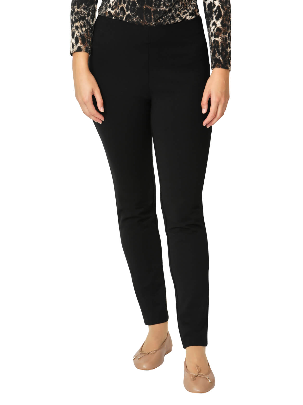 Daria Black Ponte Pant