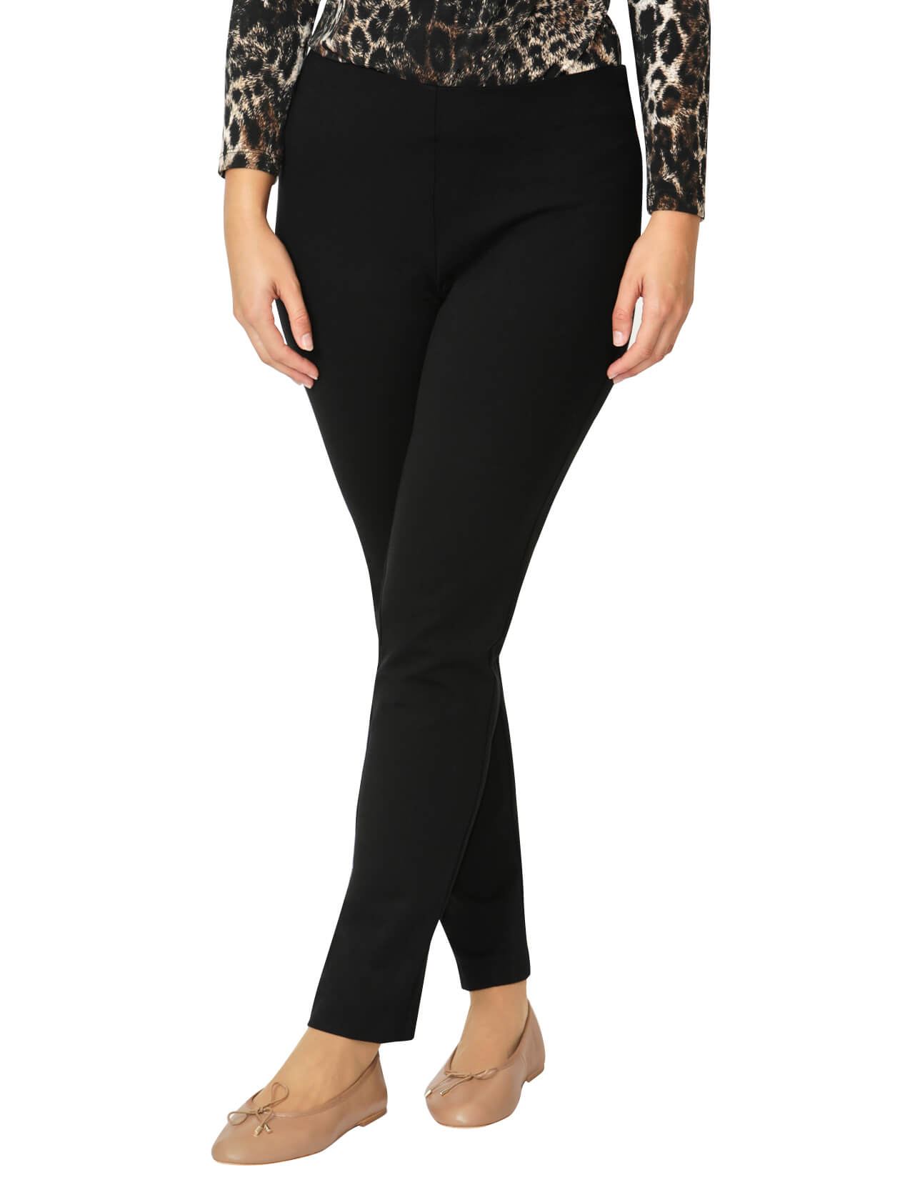 Daria Black Ponte Pant