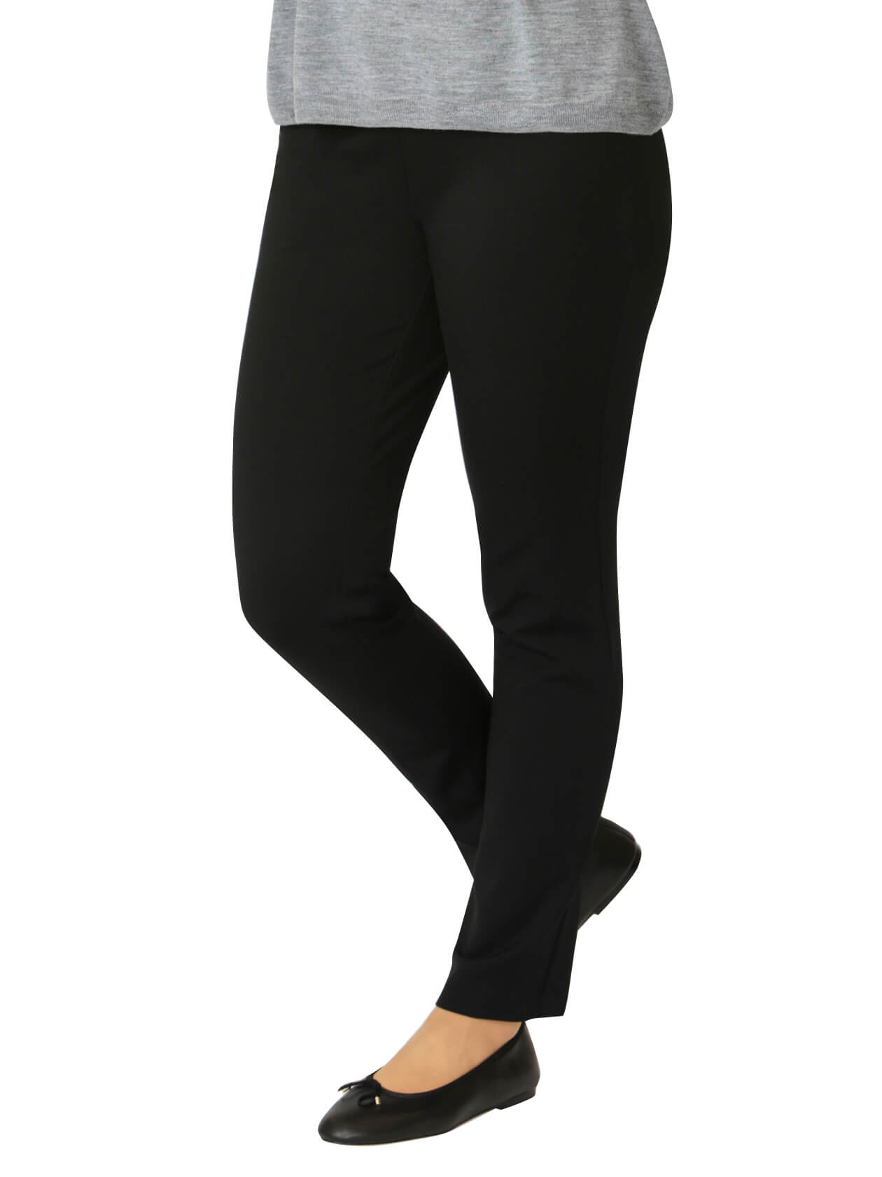 Daria Black Ponte Pant