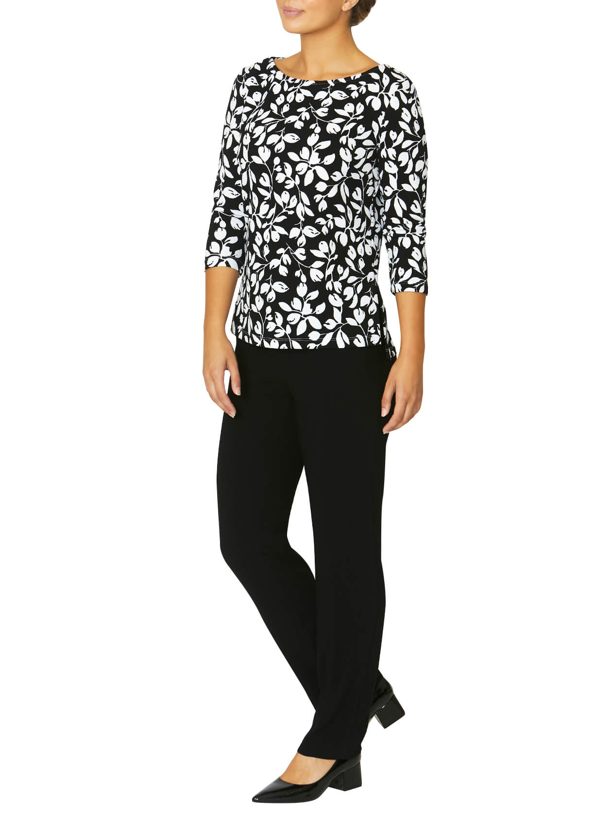Daria Black Ponte Pant