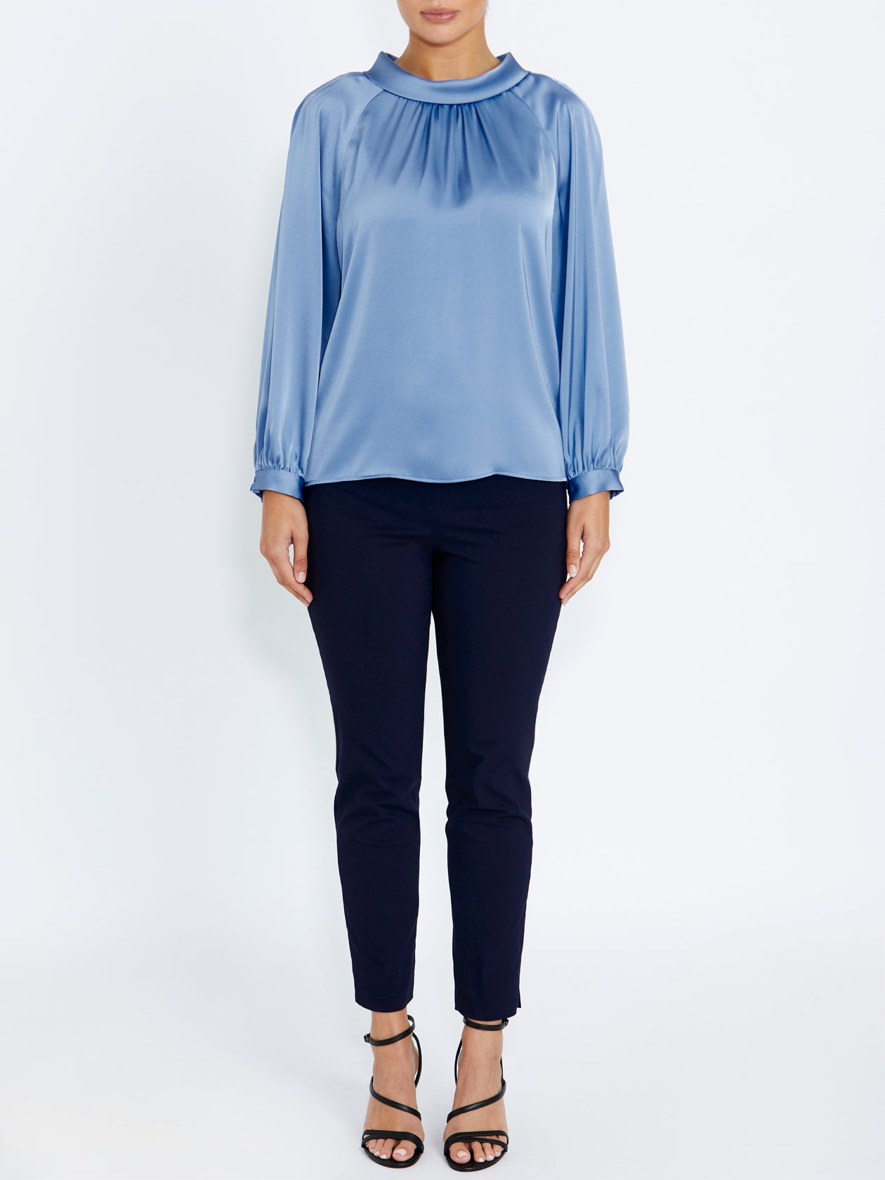 Evelyn Light Blue Top