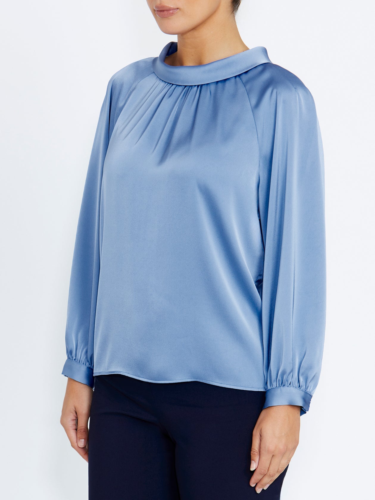 Evelyn Light Blue Top