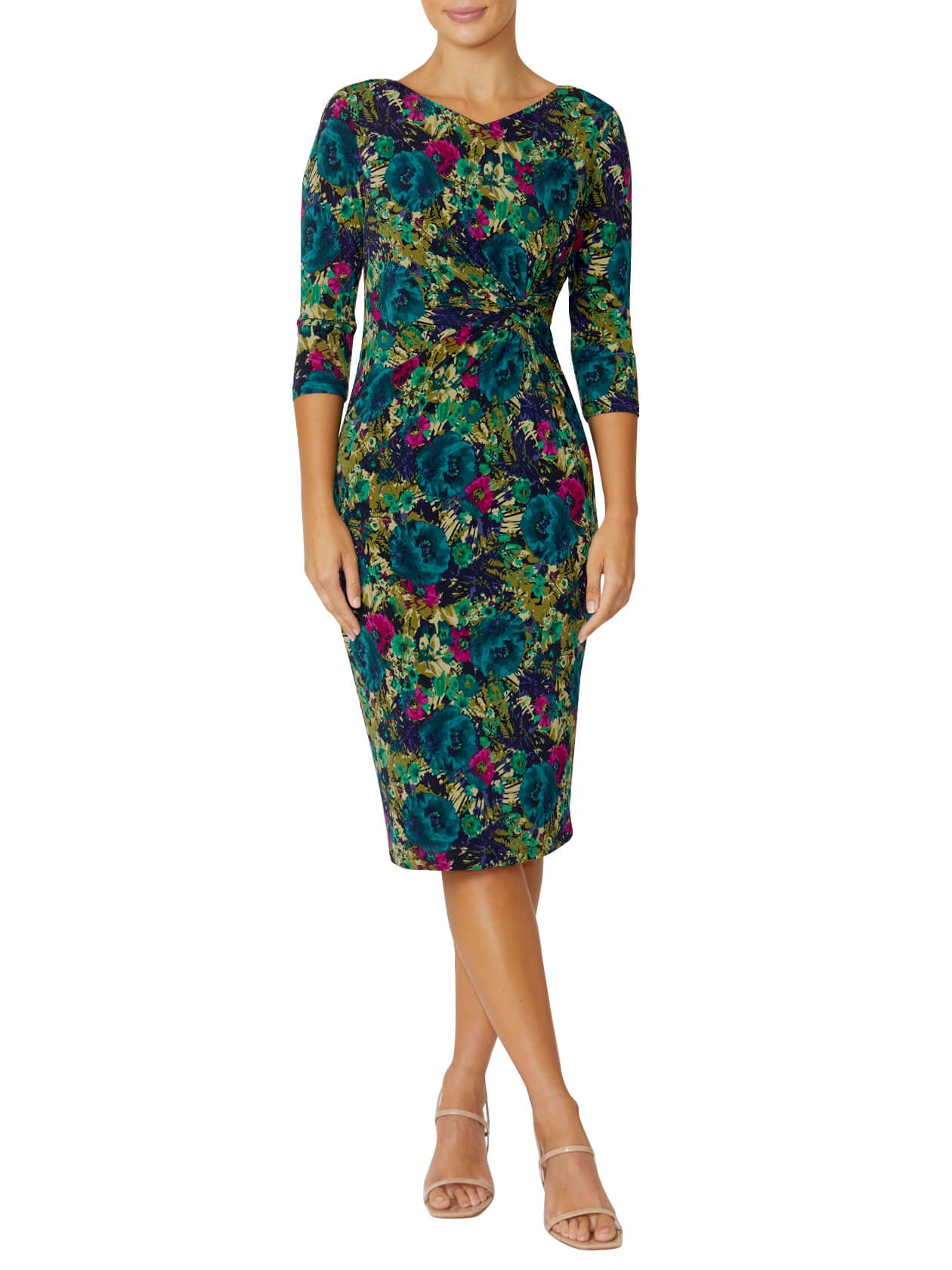 Women's Jersey Shift Dress in Print