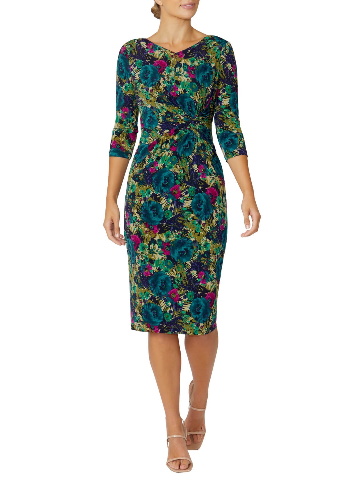 Women's Jersey Shift Dress in Print