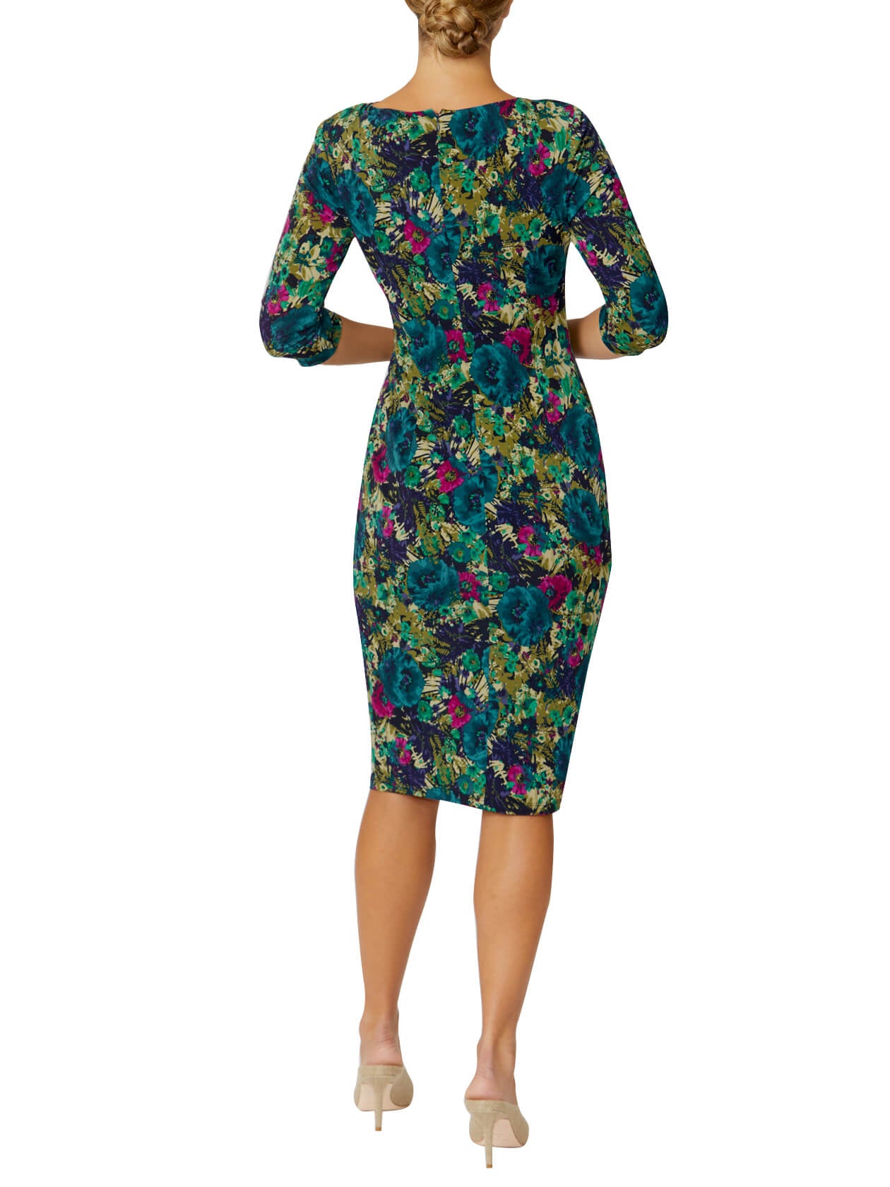 Women's Jersey Shift Dress in Print