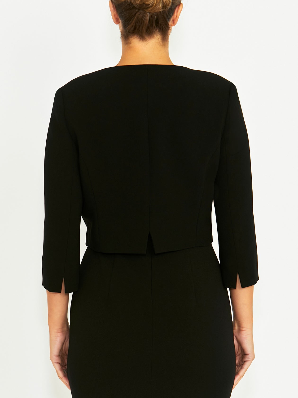 Jackie Black Single Button Jacket