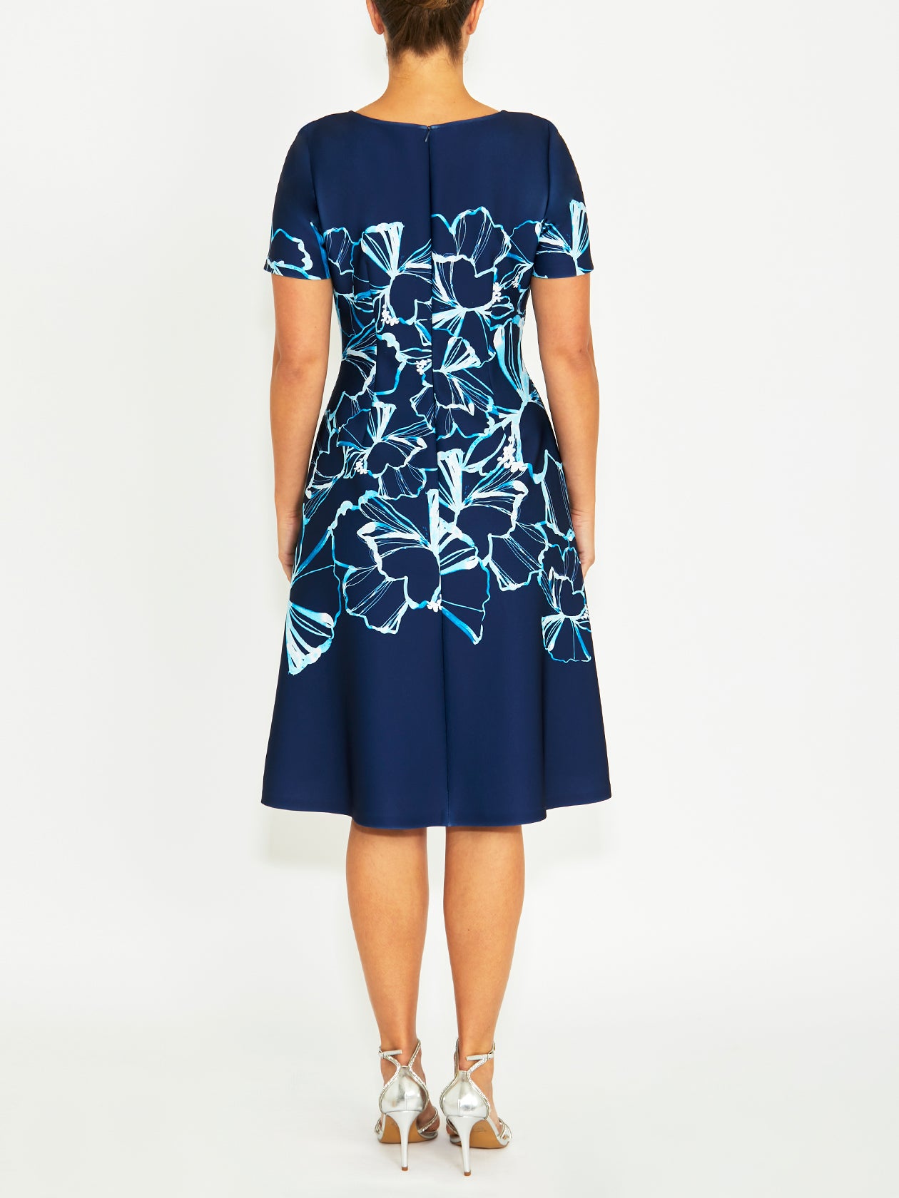 Mandy Onyx Scuba Dress