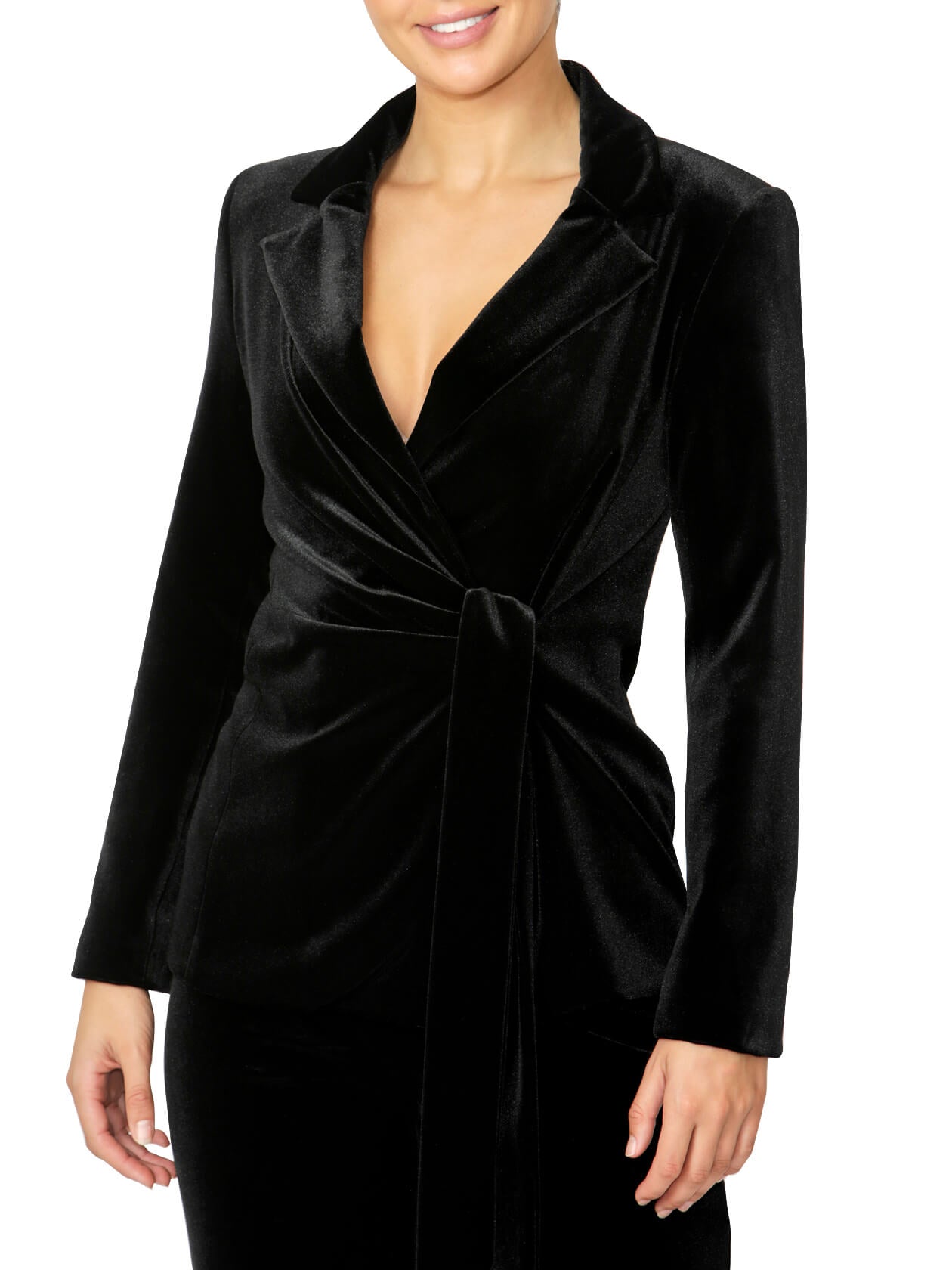 Riviera Black Velour Jacket
