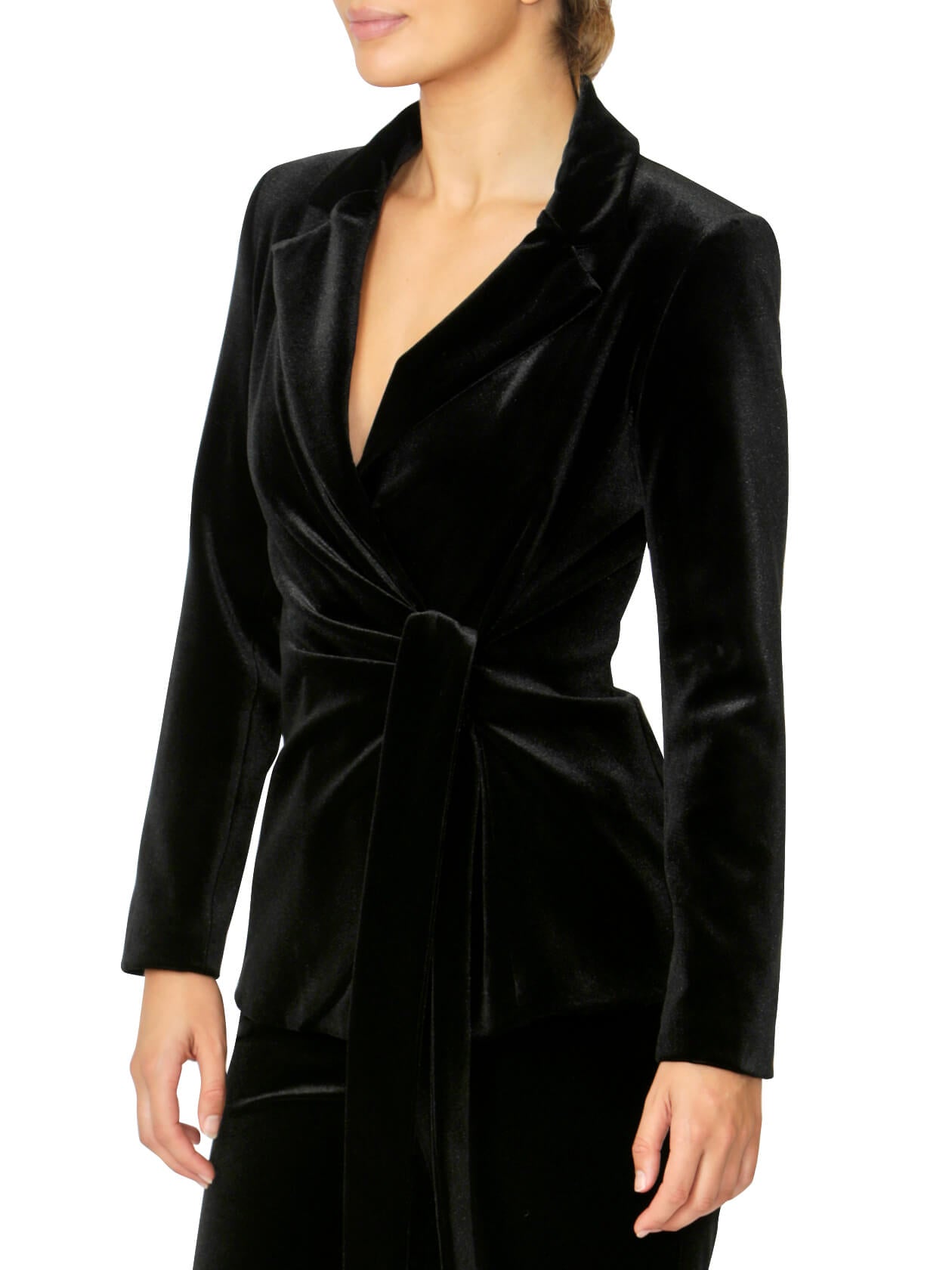 Riviera Black Velour Jacket