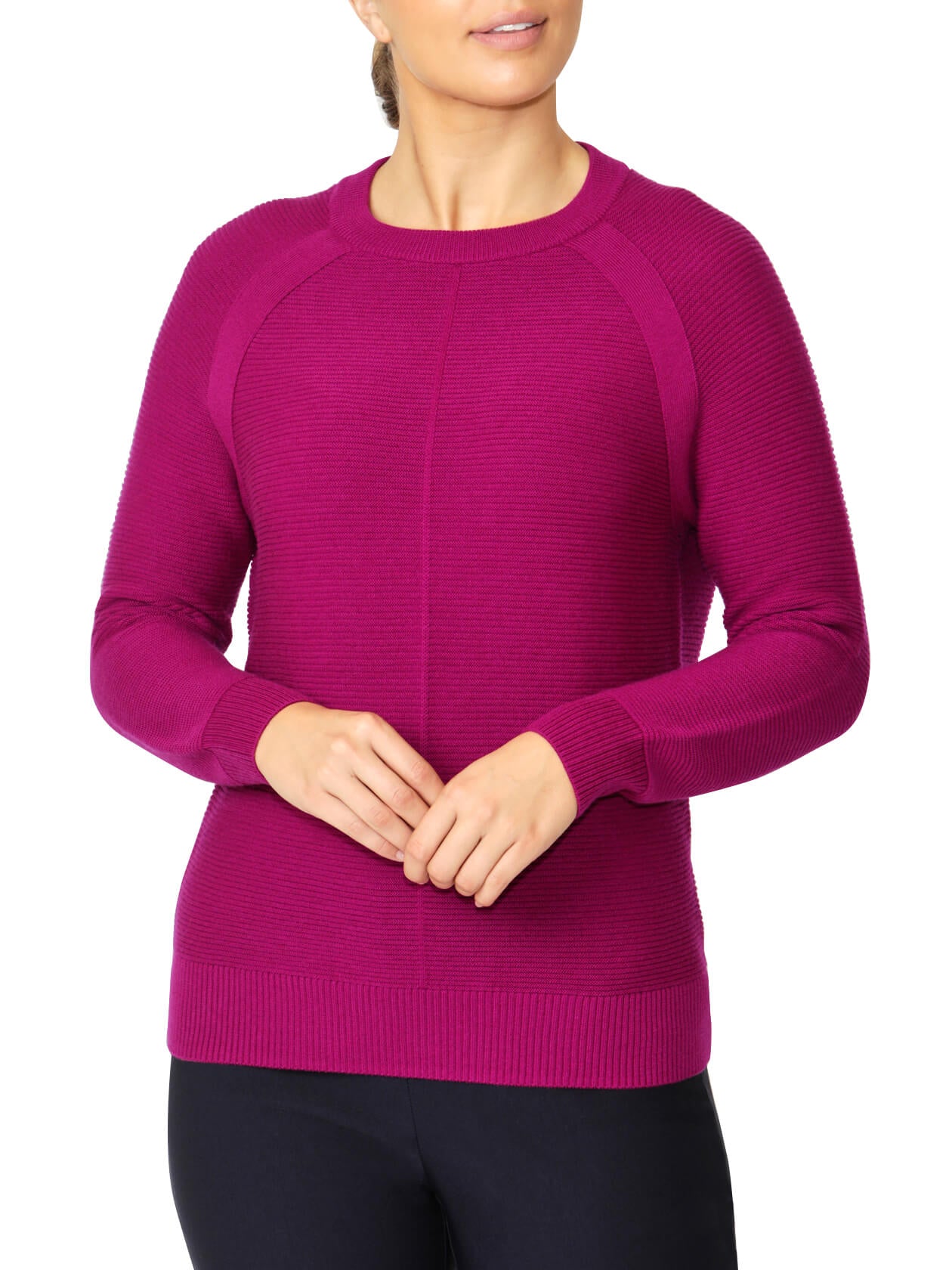 Alexis Fuchsia Sweater