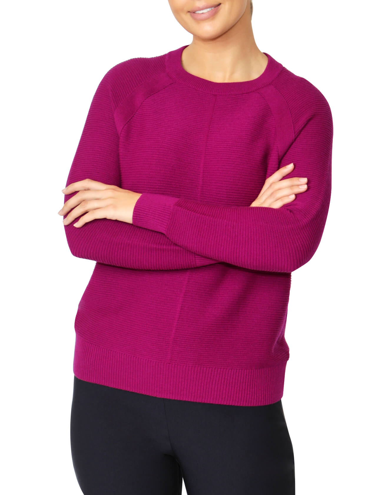 Alexis Fuchsia Sweater