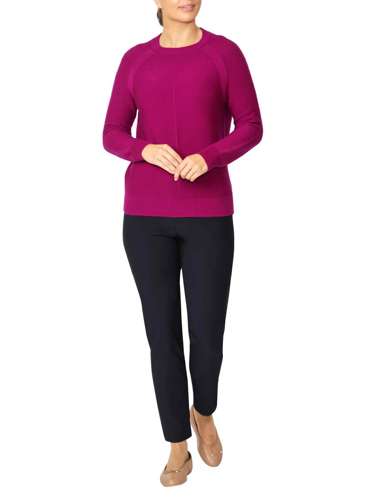 Alexis Fuchsia Sweater