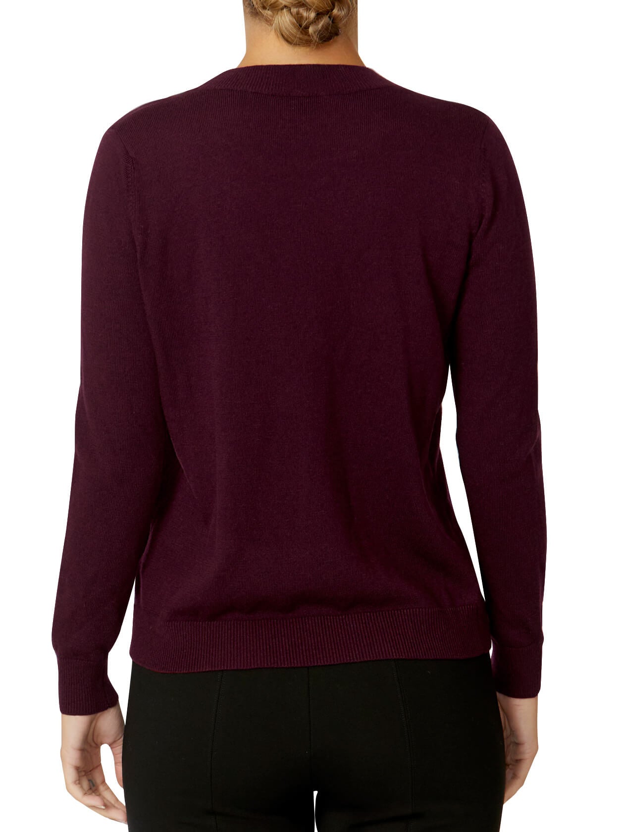 Verna Berry Knit Sweater