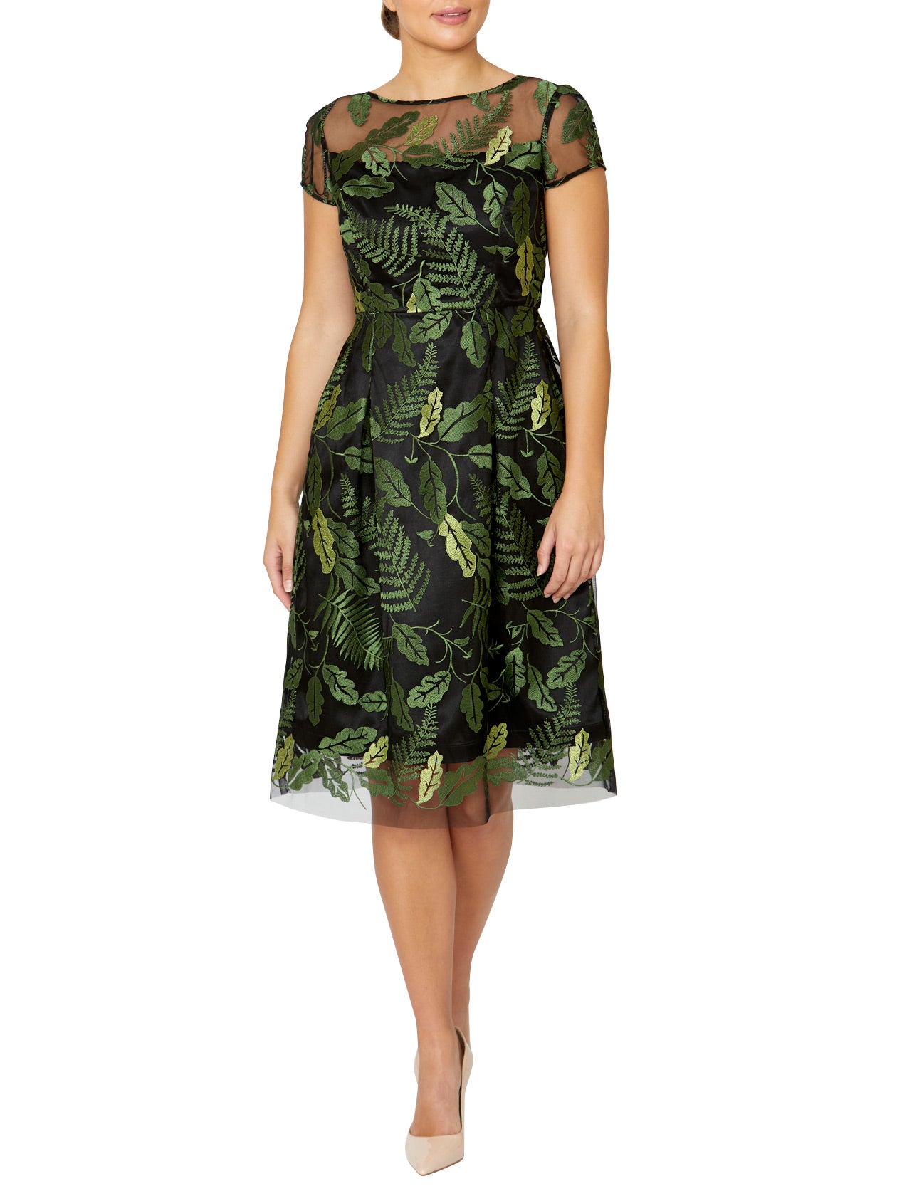 Hannah Fit & Flare Dress