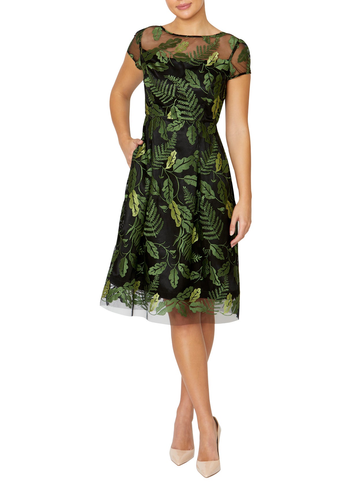Hannah Fit & Flare Dress