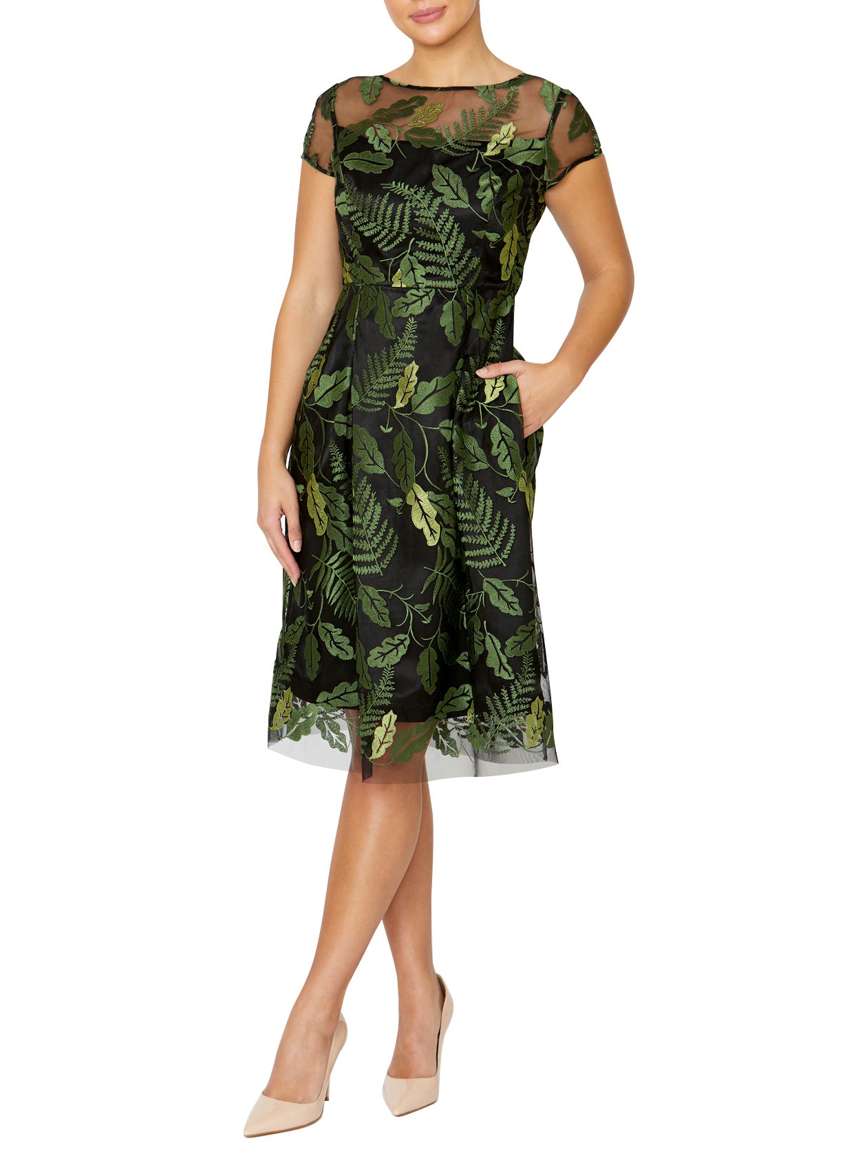 Hannah Fit & Flare Dress