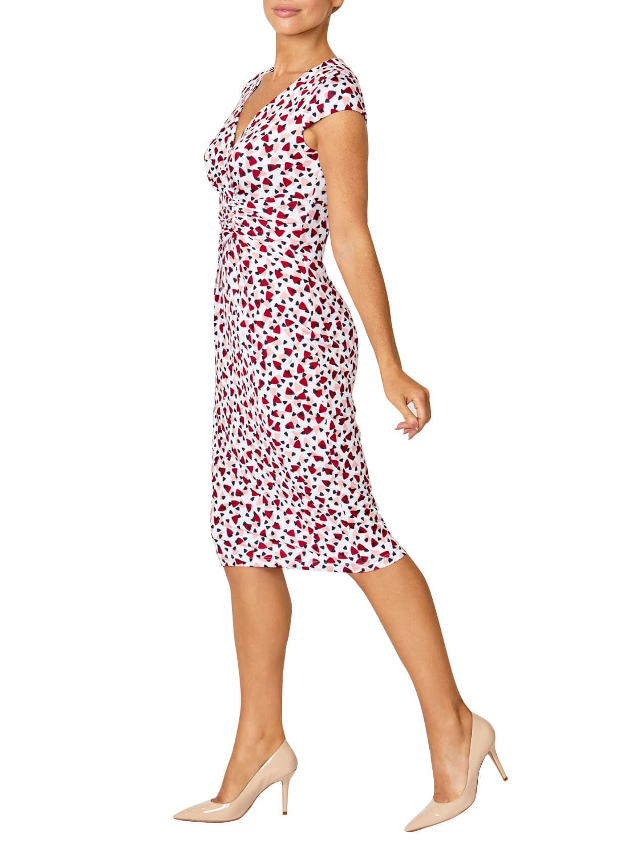 Emelynn Multi Geo Jersey Dress