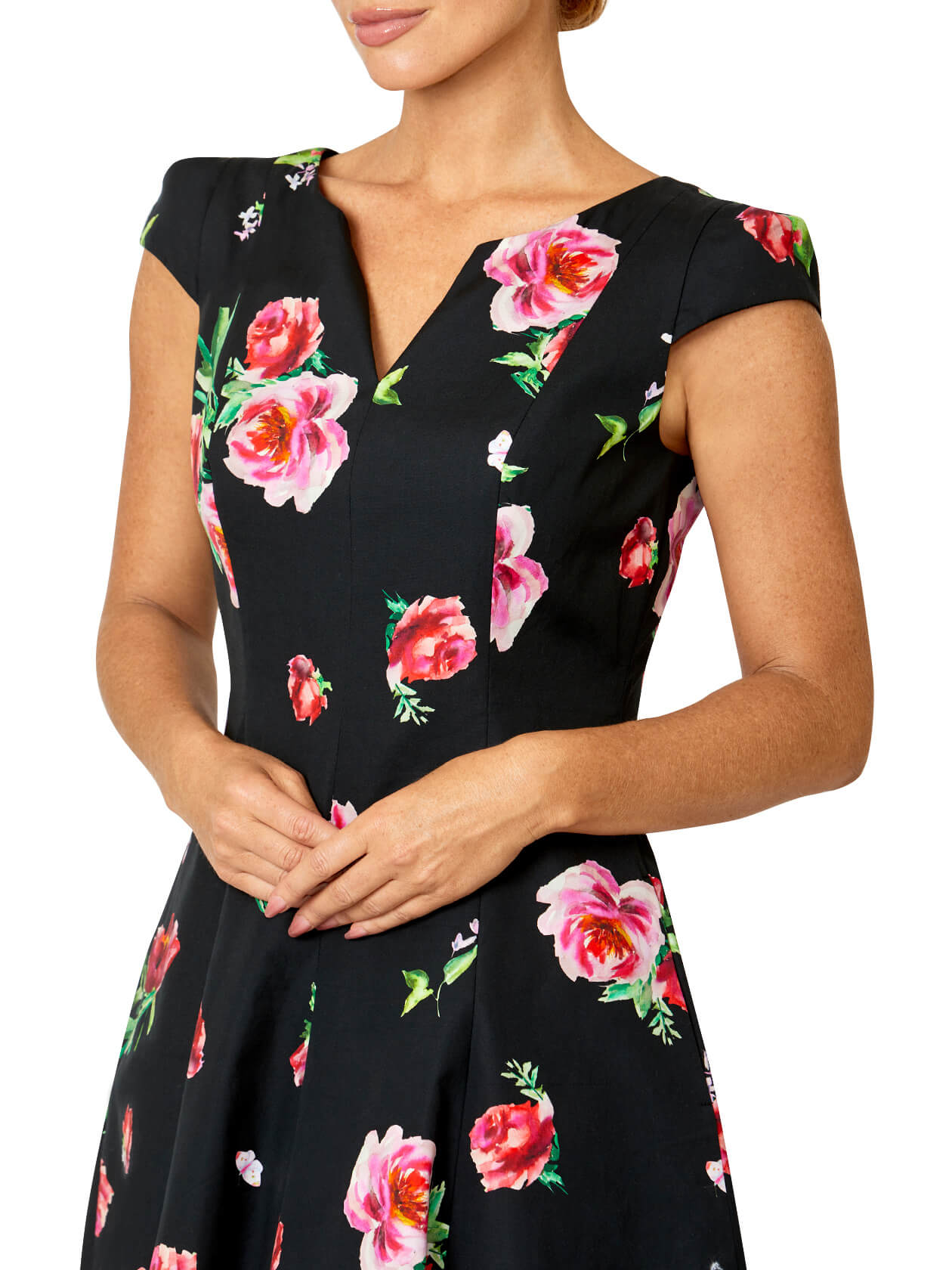 Cotton A-Line Dress
