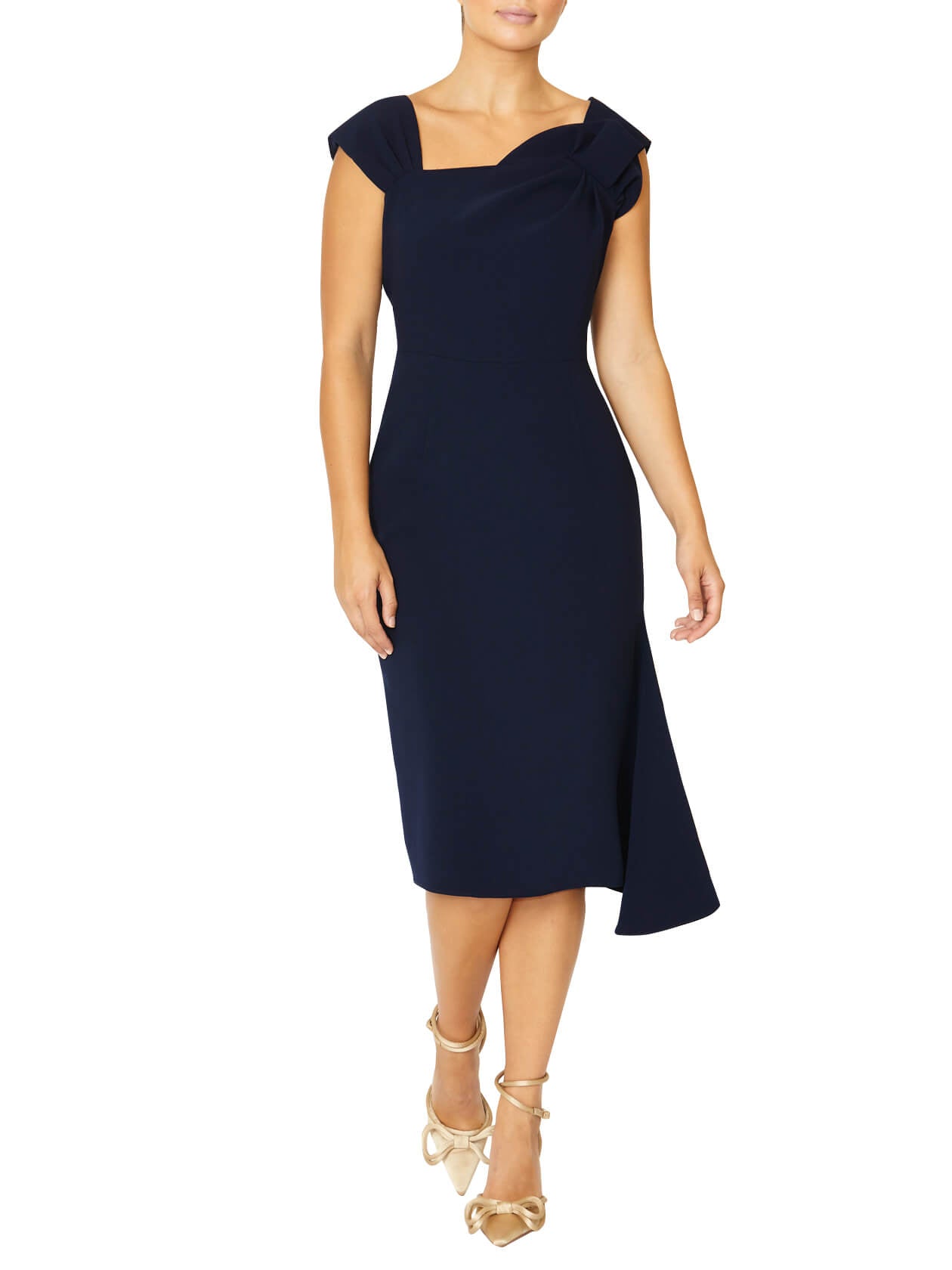 Natalia Navy Dress