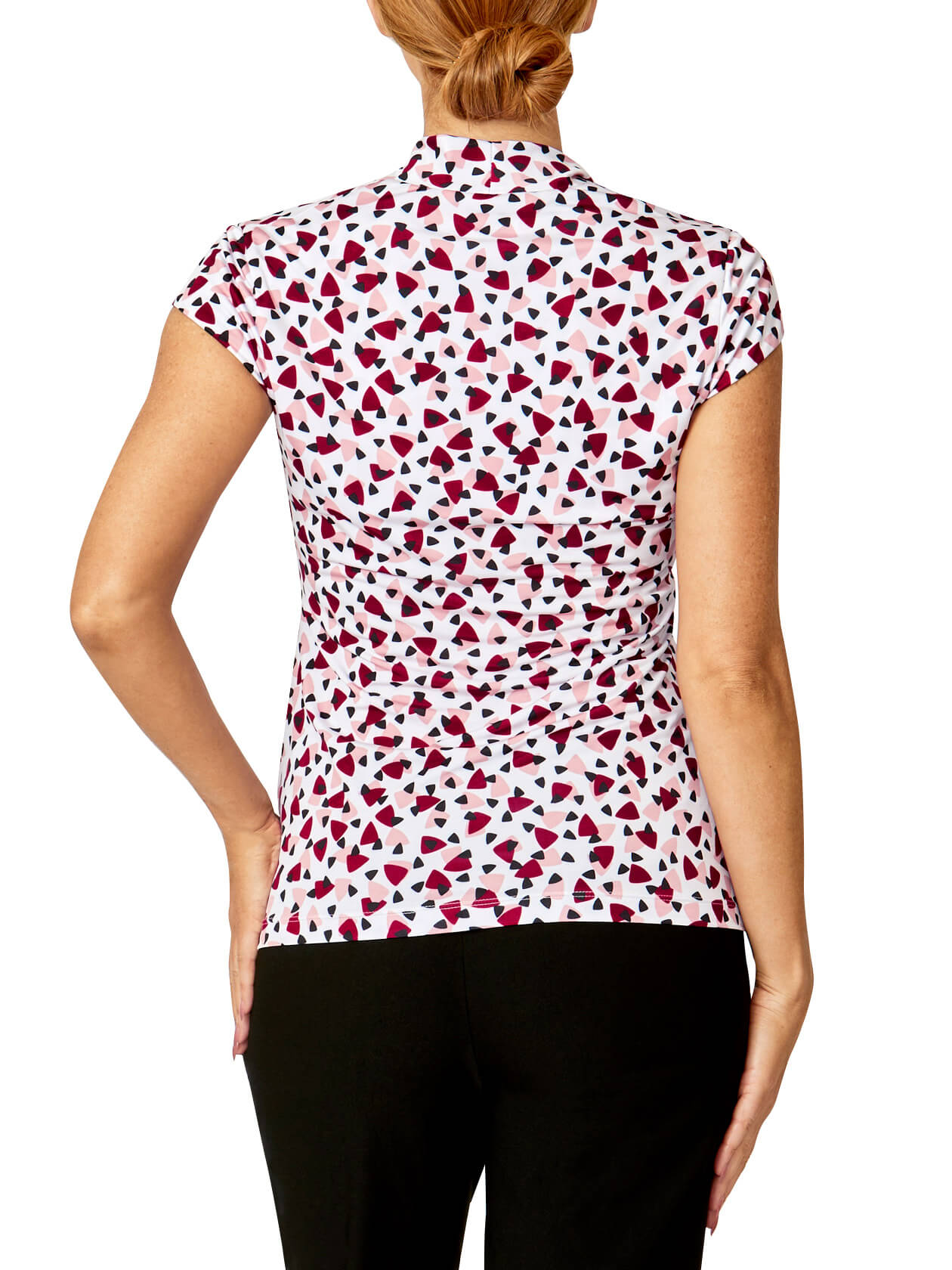 Cora Multi Geo Jersey Top