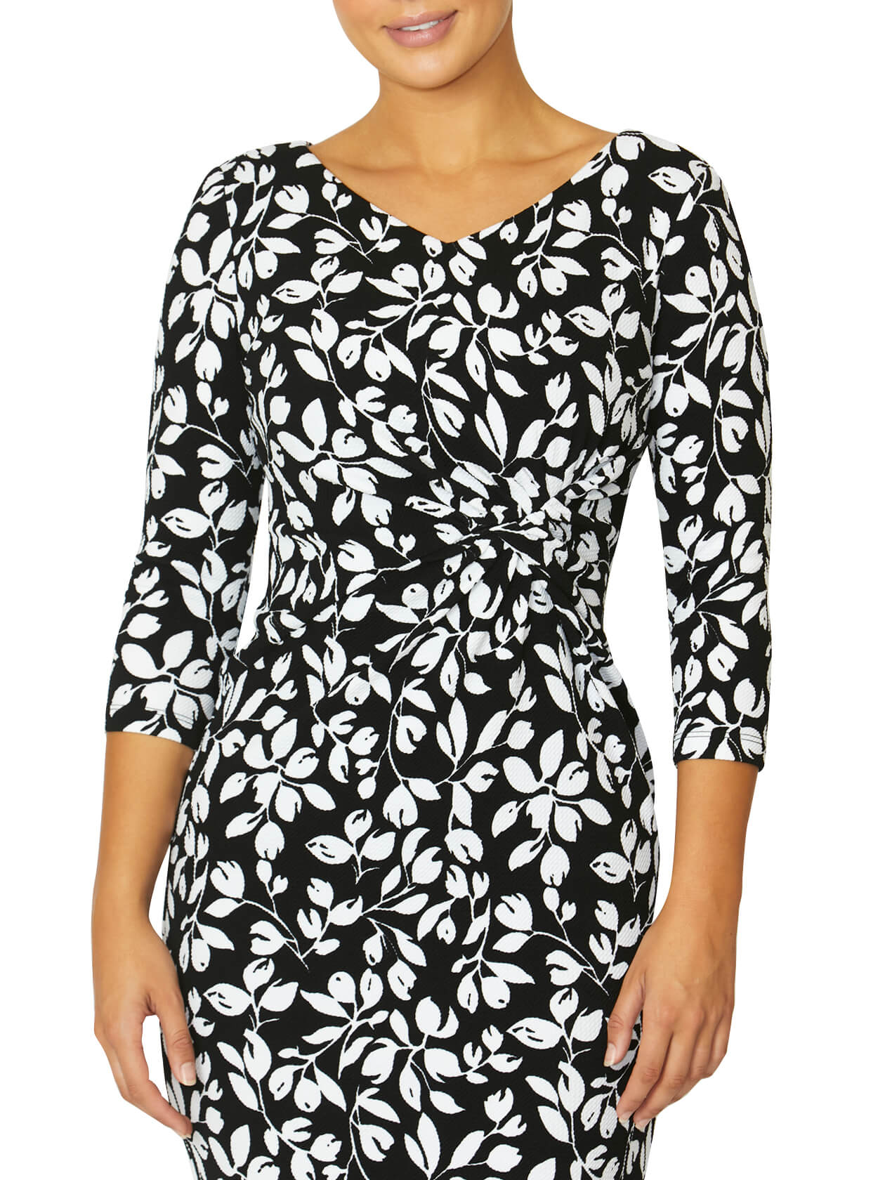 Verona Textured Jersey Dress
