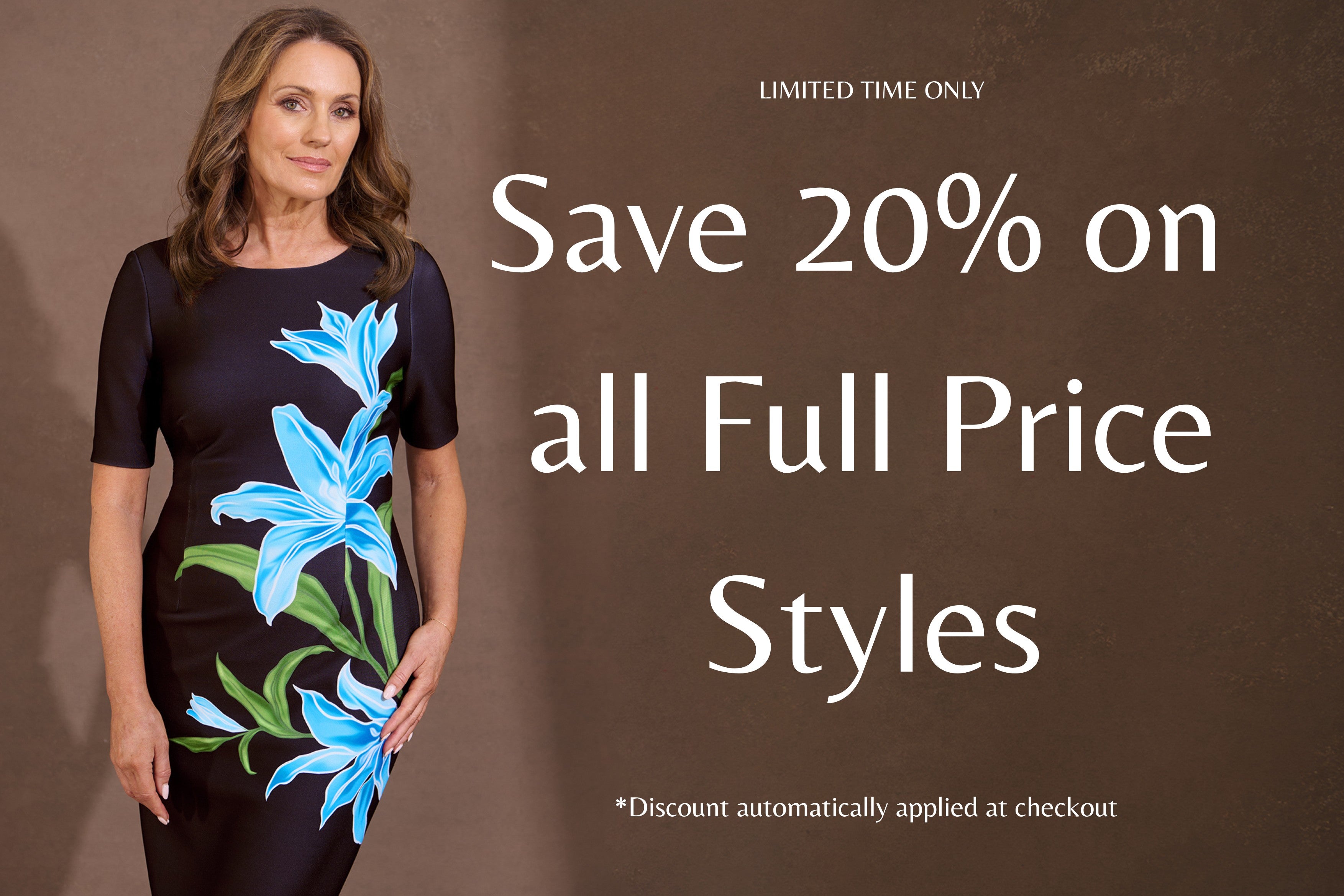 Limited Time Only | Save 20% on all Full Price Styles