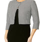 Jackie Houndstooth Single Button Jacket