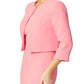 Jackie Geranium Pink Single Button Jacket