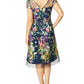Hannah Navy Floral A-Line Dress