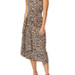 Loren Leopard Print Jersey Dress